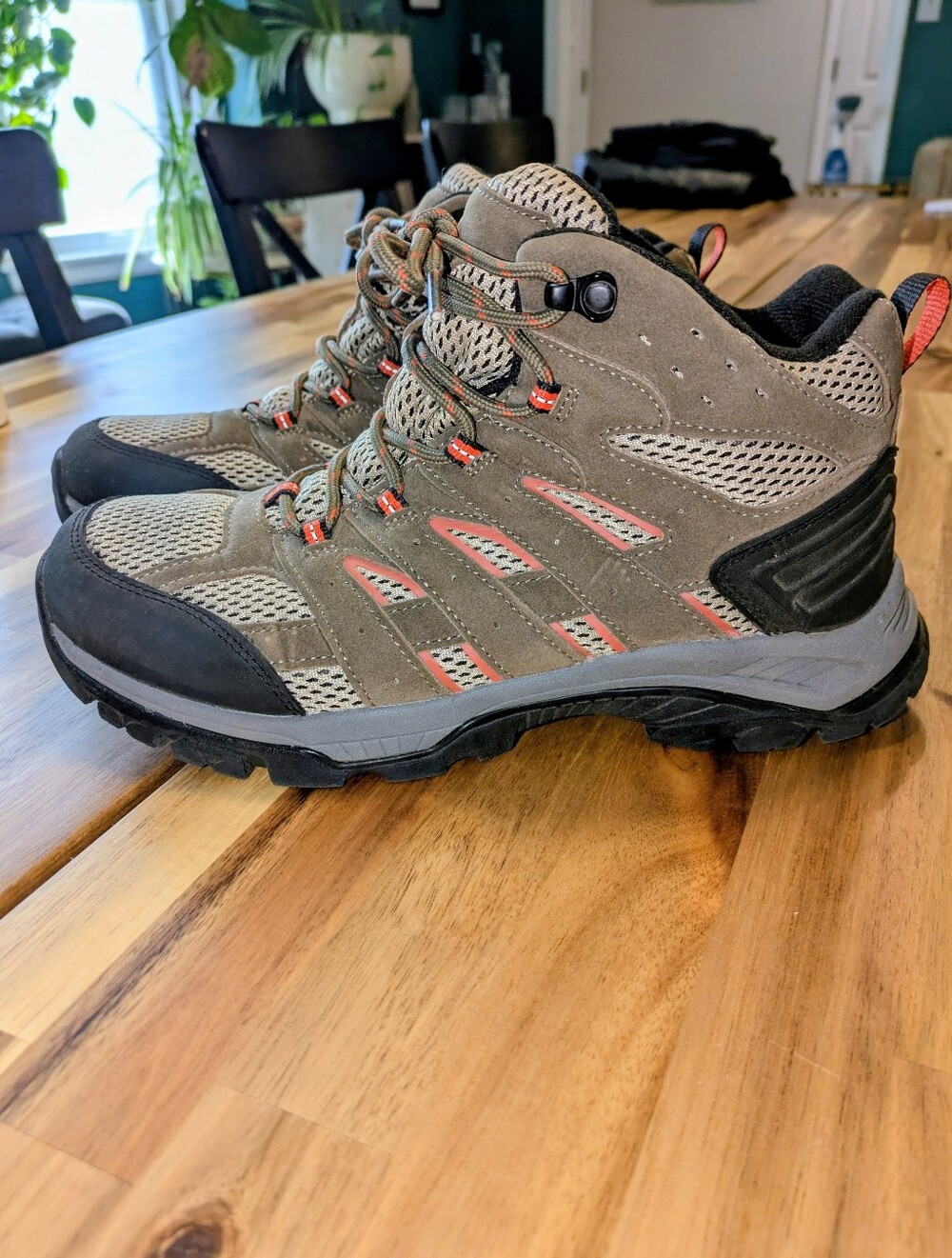 NORTIV8 Lightweight Ankle Hiking Boots Waterproof Sz 8.5